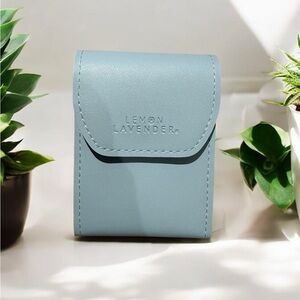 New Lemon Lavender file it away nail care kit in the color blue